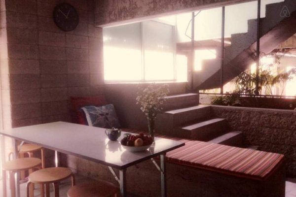 The Downstairs living area at HeyHa house in Chiang Mai