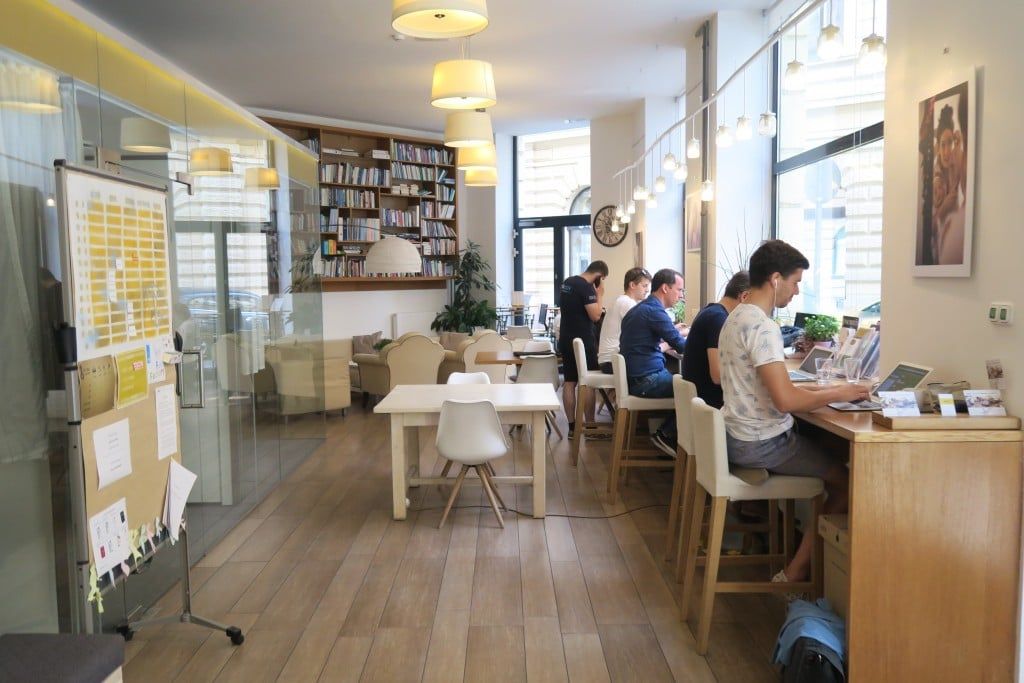 Kaptar Coworking Space Budapest