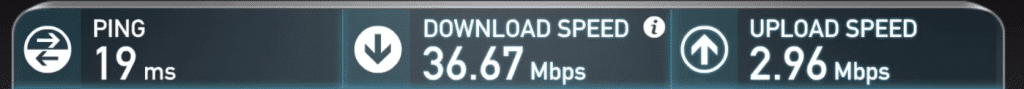 Camp Speed Test