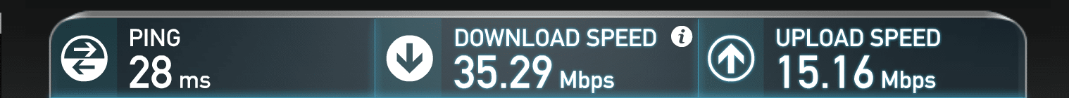 Garage Society Internet Speed